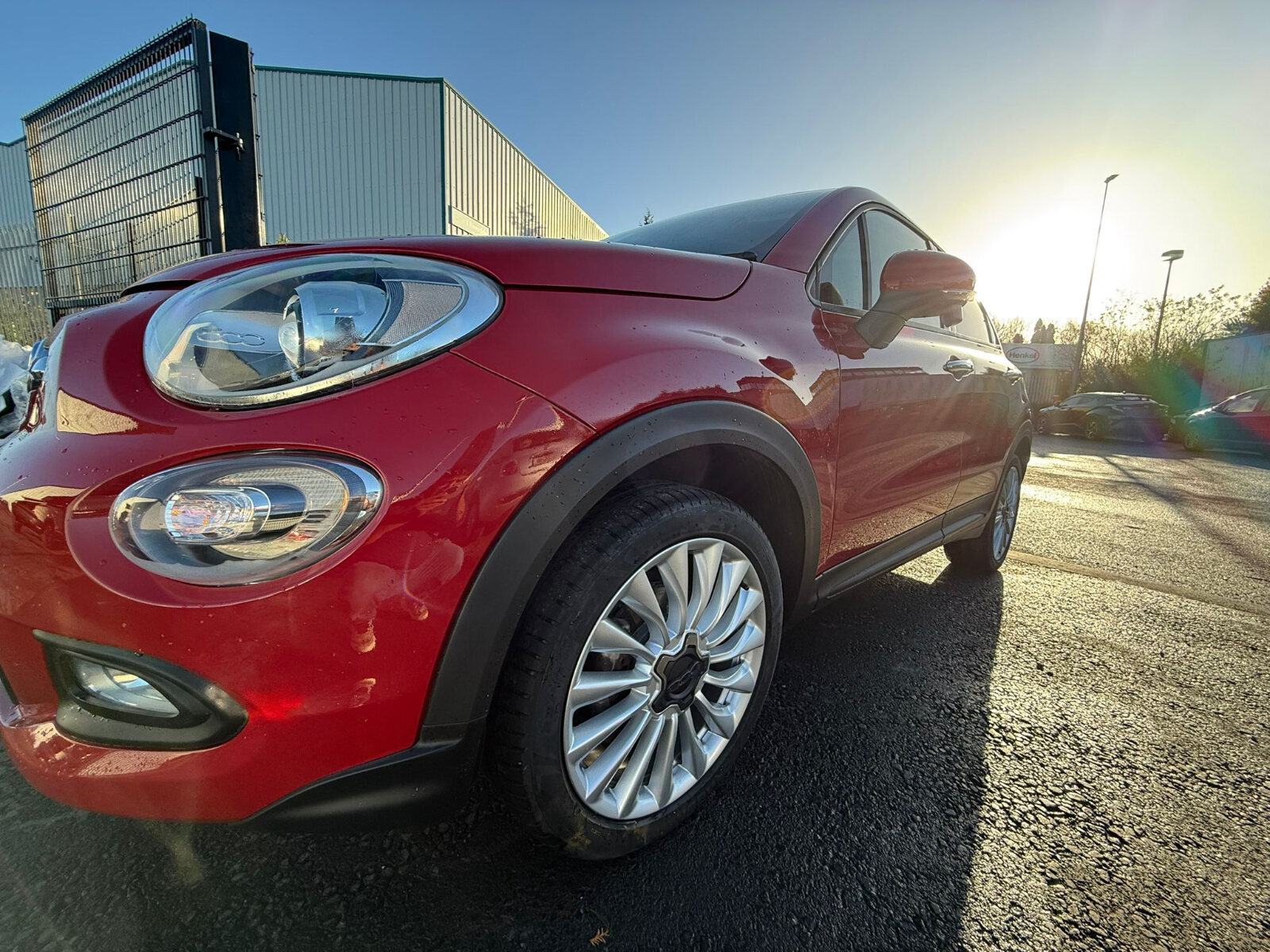 Fiat 500X 2016 Red - Image 8