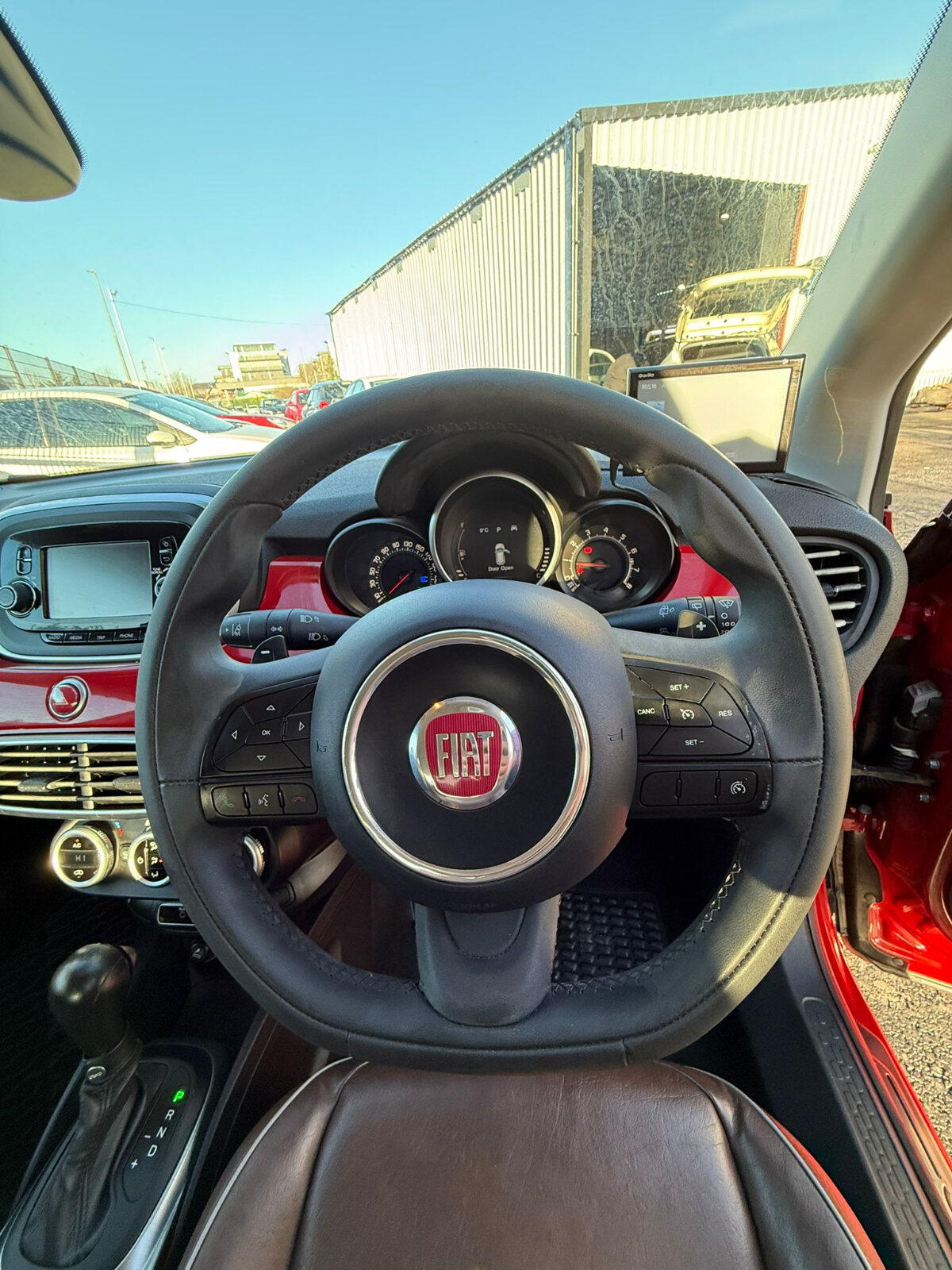 Fiat 500X 2016 Red - Image 10