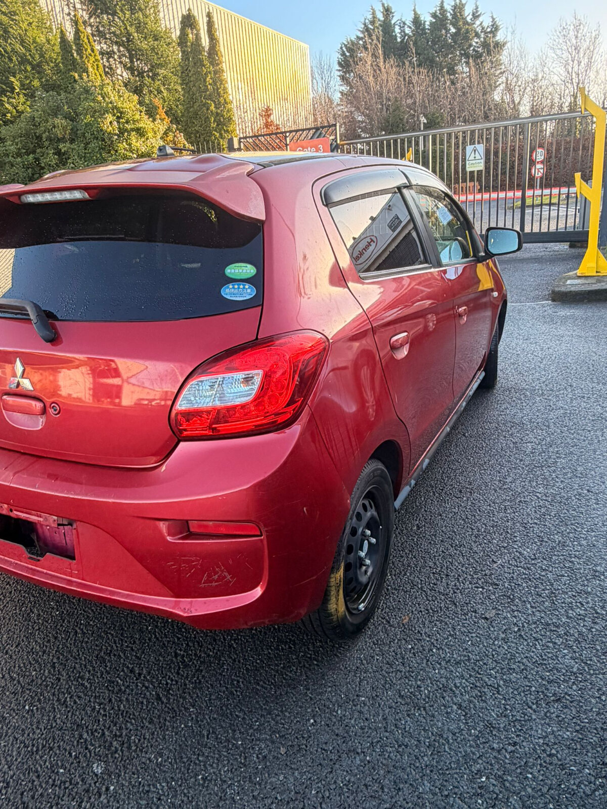 MITSUBISHI MIRAGE 2016 RED - Image 3
