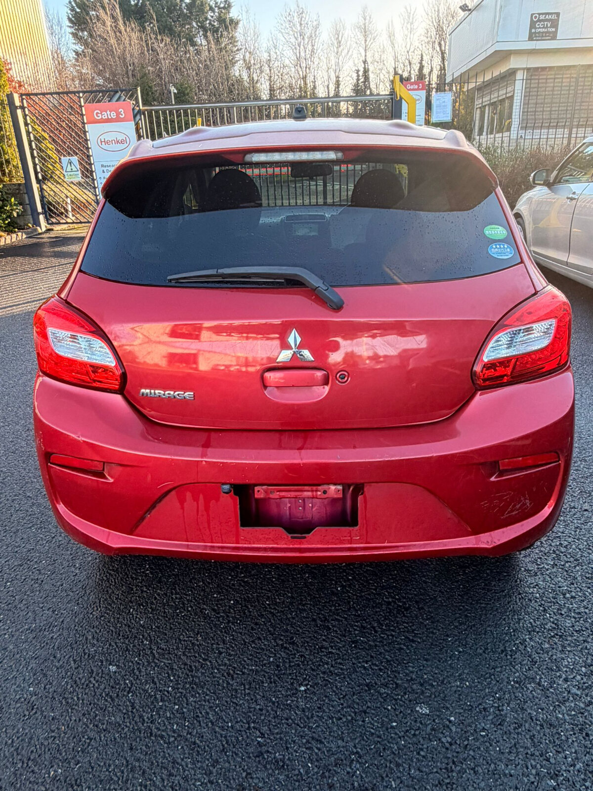 MITSUBISHI MIRAGE 2016 RED - Image 5