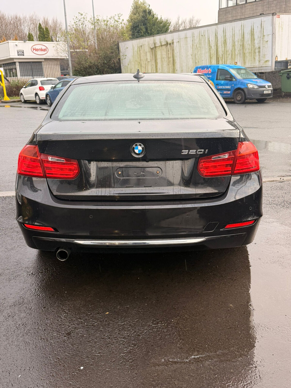 BMW 320I 2012 BLACK - Image 8
