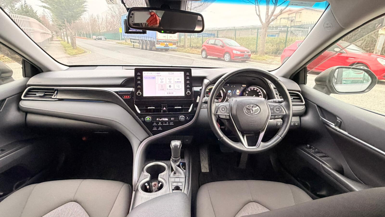 TOYOTA CAMRY HYBRID 2021 GREY - Image 12