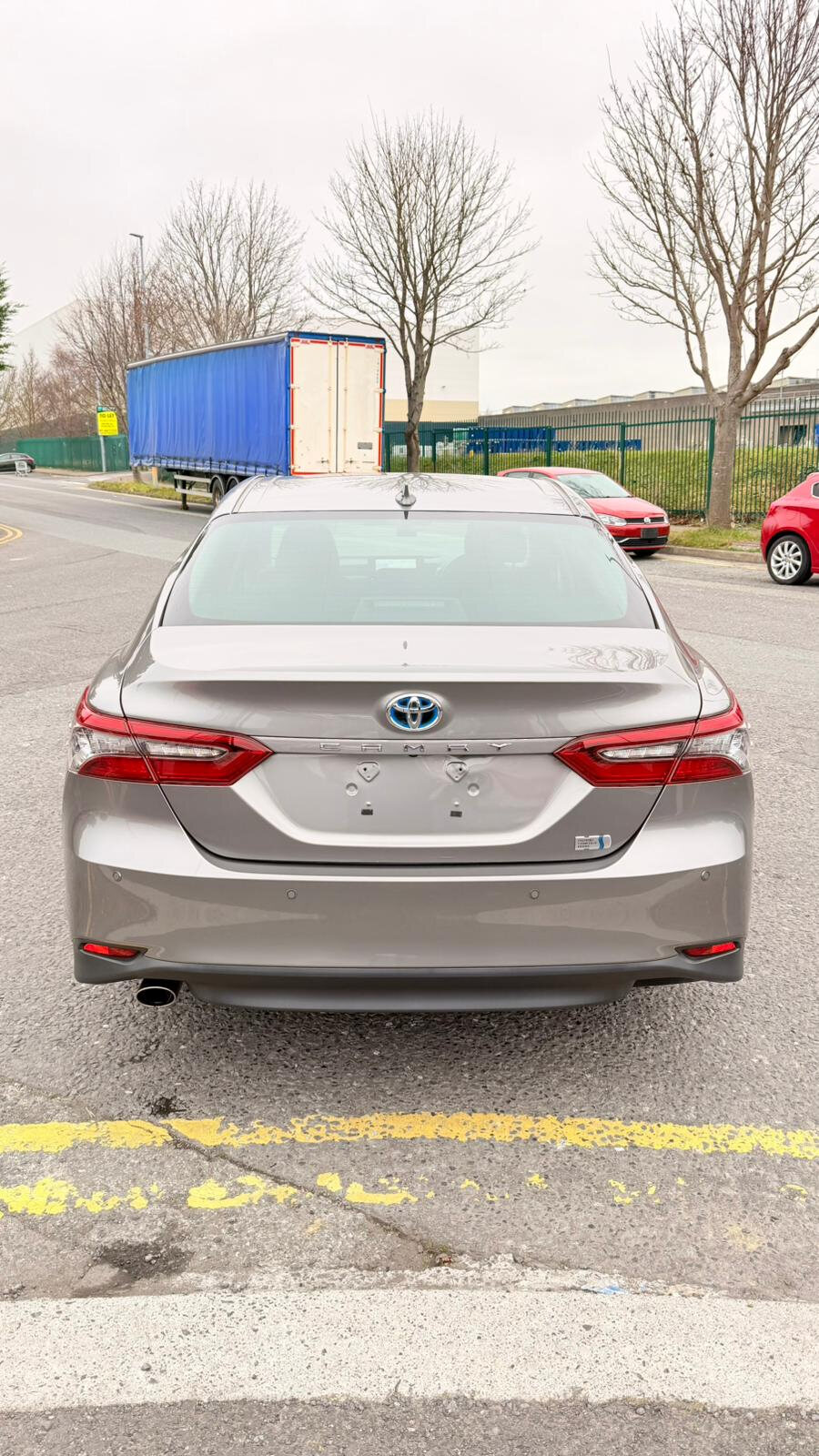 TOYOTA CAMRY HYBRID 2021 GREY - Image 8