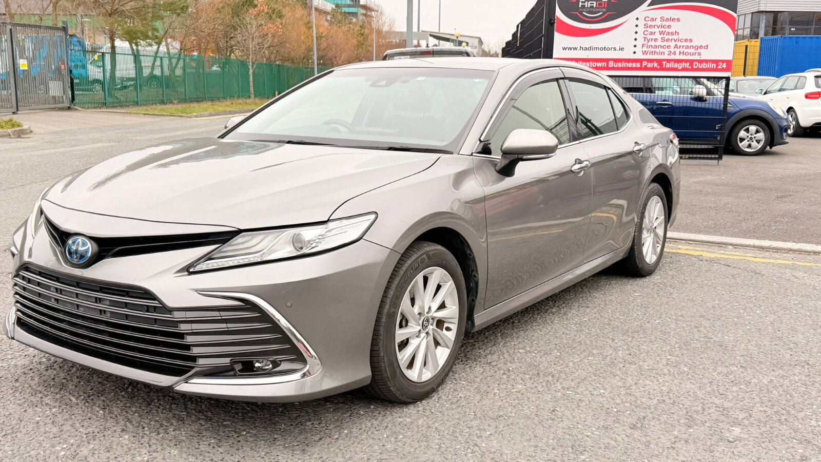 TOYOTA CAMRY HYBRID 2021 GREY - Image 7