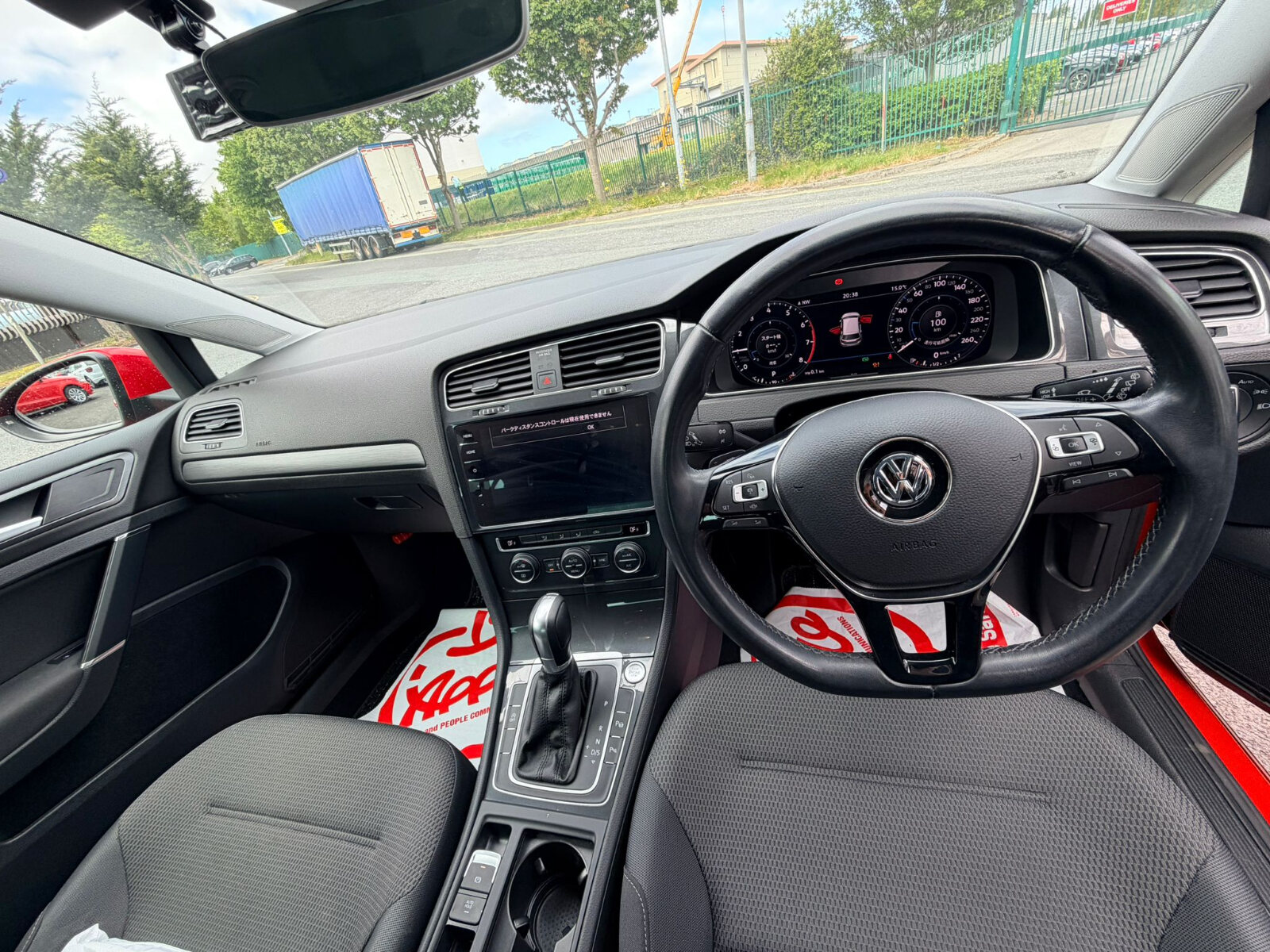2019 Red Volkswagen Golf - Image 6