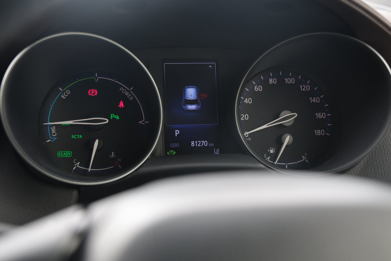 TOYOTA C-HR 2018 Black HYBRID - Image 19
