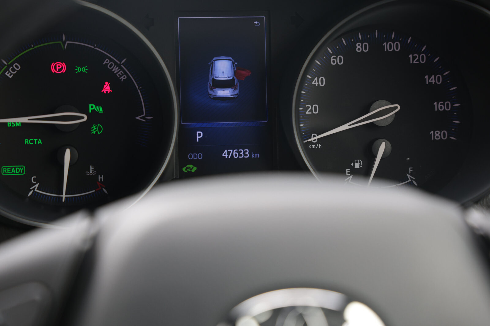 TOYOTA CHR 2019 WHITE HYBRID - Image 43