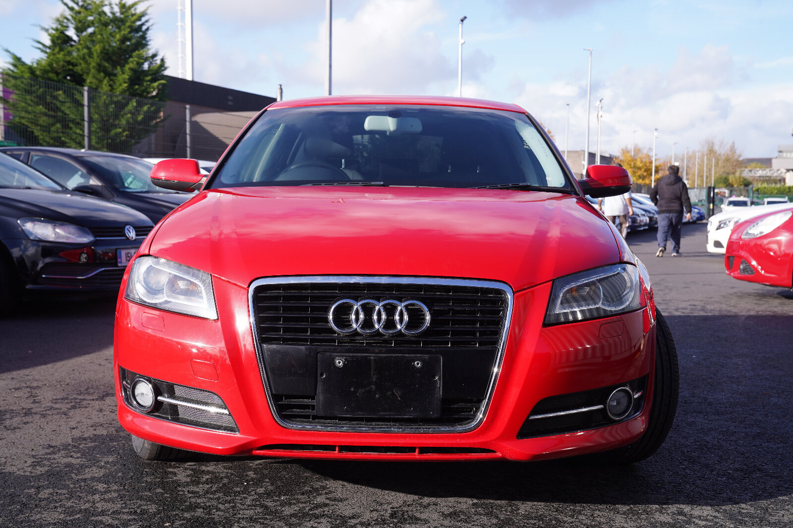 AUDI A3 RED 1.4 2011 LOW MILLAGE - Image 1