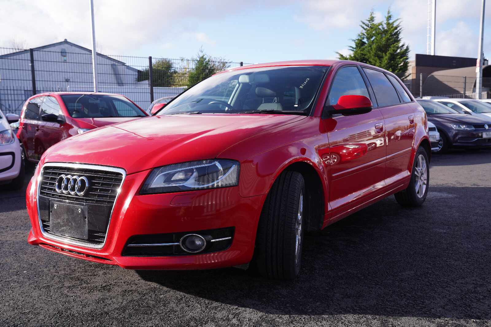 AUDI A3 RED 1.4 2011 LOW MILLAGE - Image 2