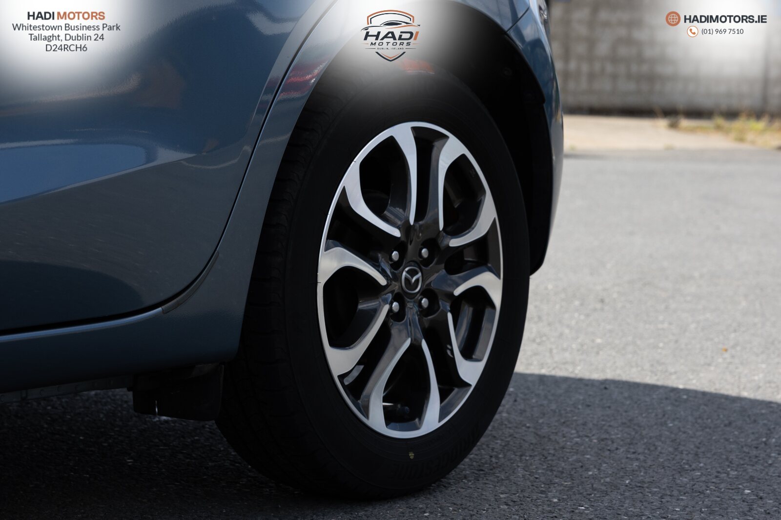MAZDA DEMIO (MAZDA2) 2014 BLUE DIESEL AUTO - Image 8