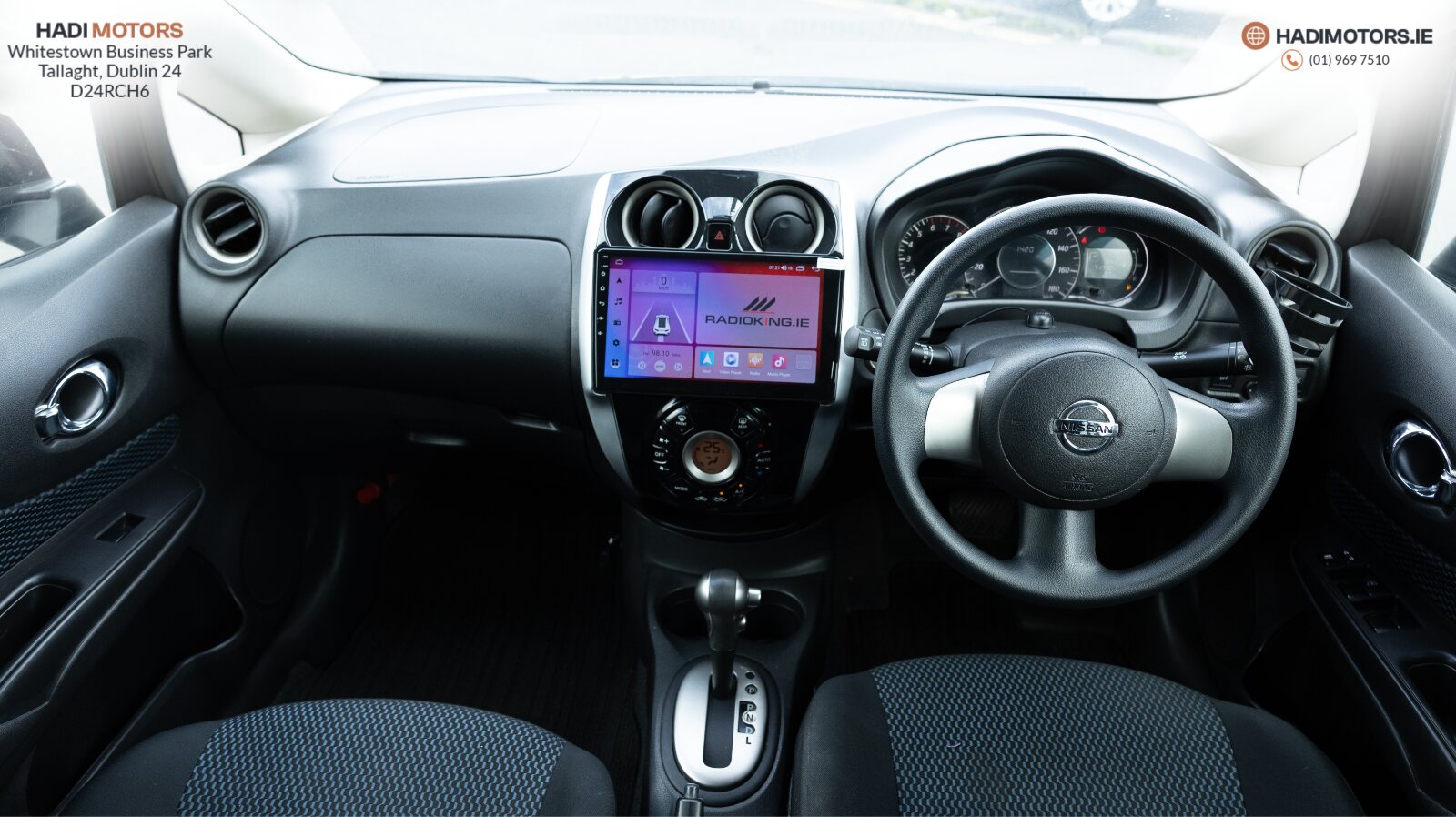 NISSAN NOTE 2014 BLACK 1.2 AUTOMATIC - Image 10