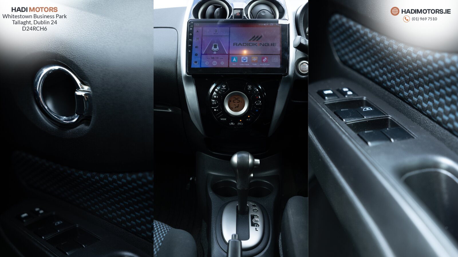 NISSAN NOTE 2014 BLACK 1.2 AUTOMATIC - Image 12