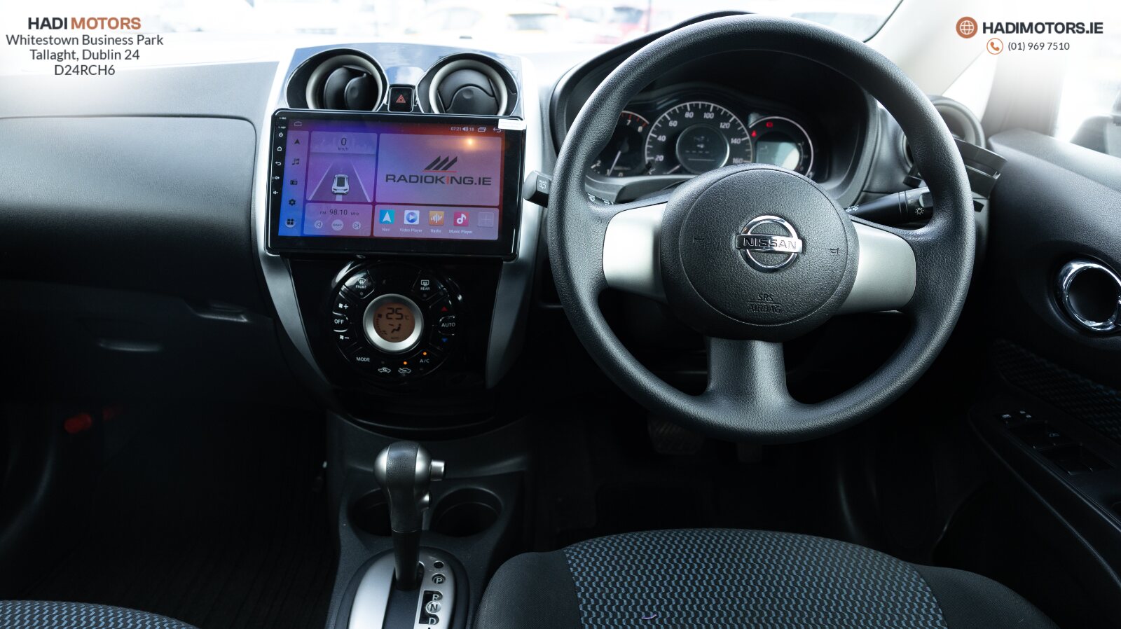 NISSAN NOTE 2014 BLACK 1.2 AUTOMATIC - Image 11