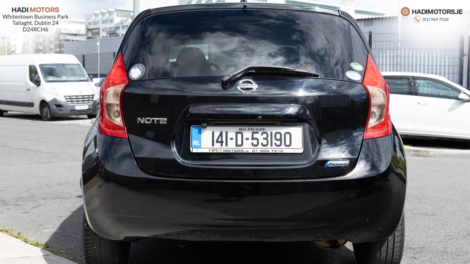 NISSAN NOTE 2014 BLACK 1.2 AUTOMATIC - Image 7