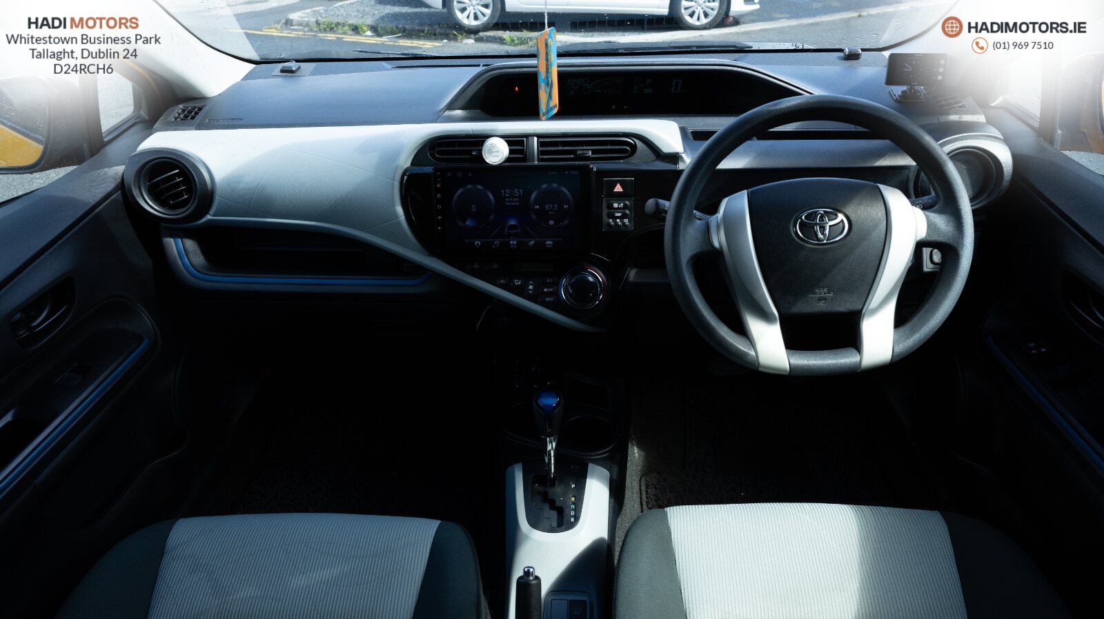 TOYOTA AQUA 2014 YELLOW HYBRID - Image 11