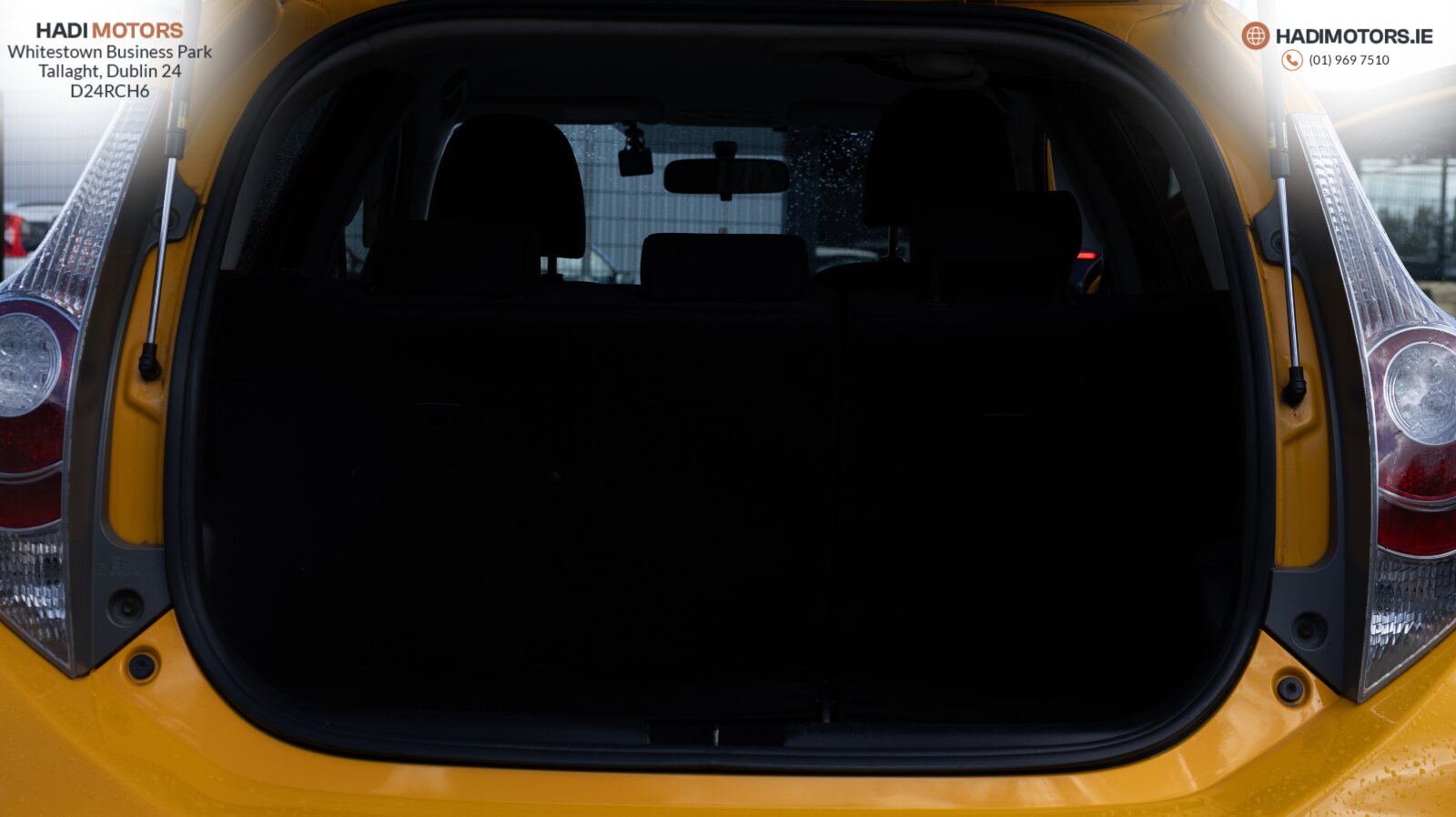 TOYOTA AQUA 2014 YELLOW HYBRID - Image 8