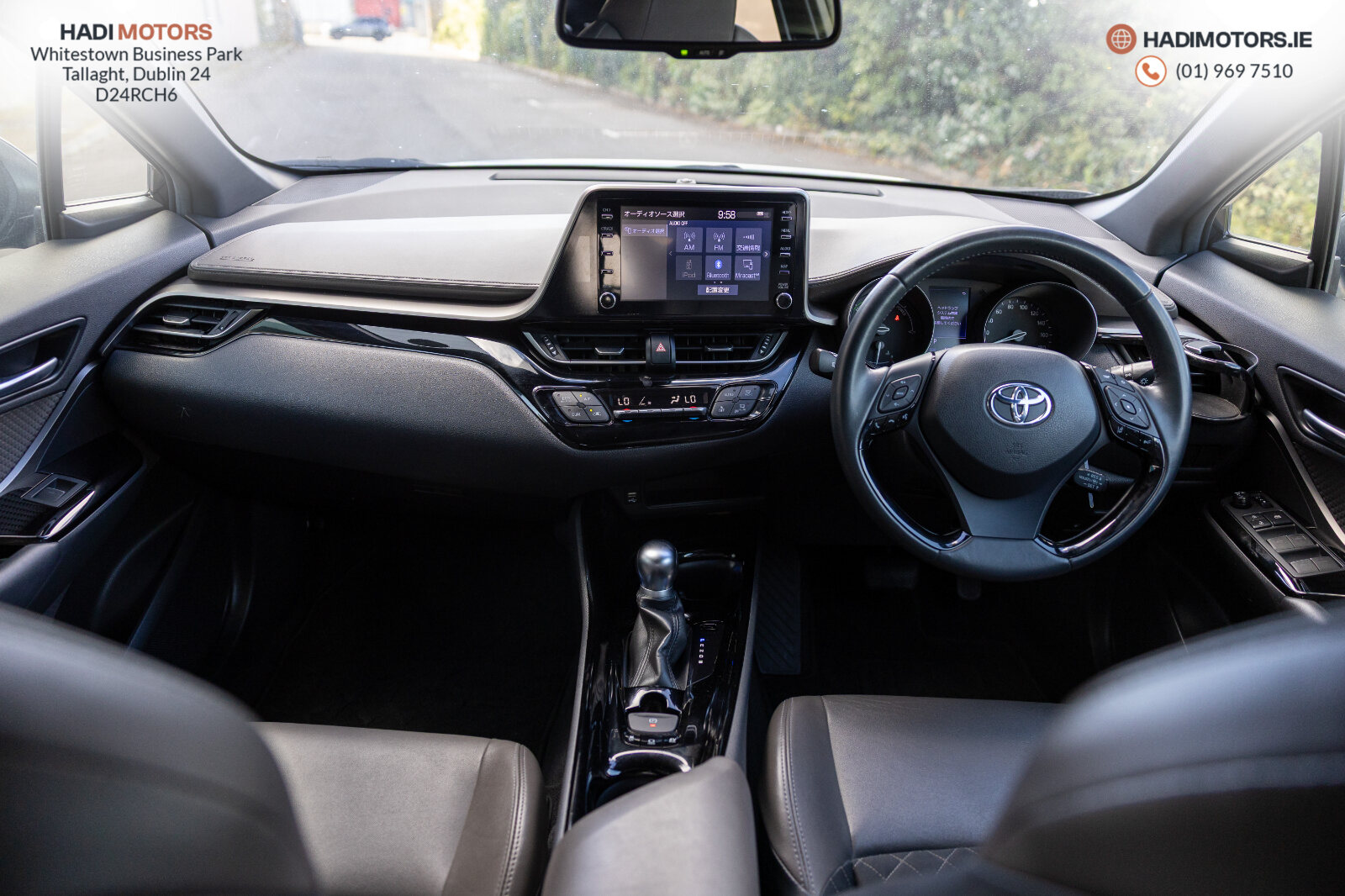 TOYOTA C-HR 1.8 HYBRID 2019 BLACK - 60,675KM - Image 12