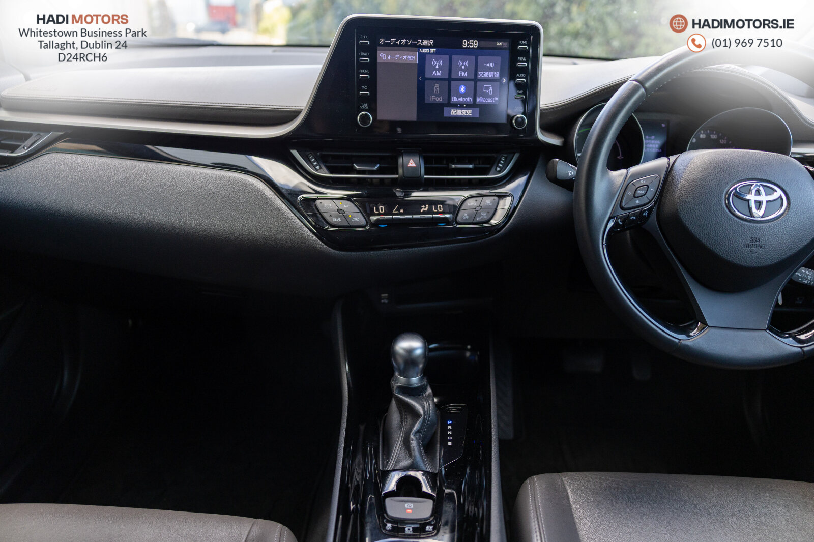 TOYOTA C-HR 1.8 HYBRID 2019 BLACK - 60,675KM - Image 15