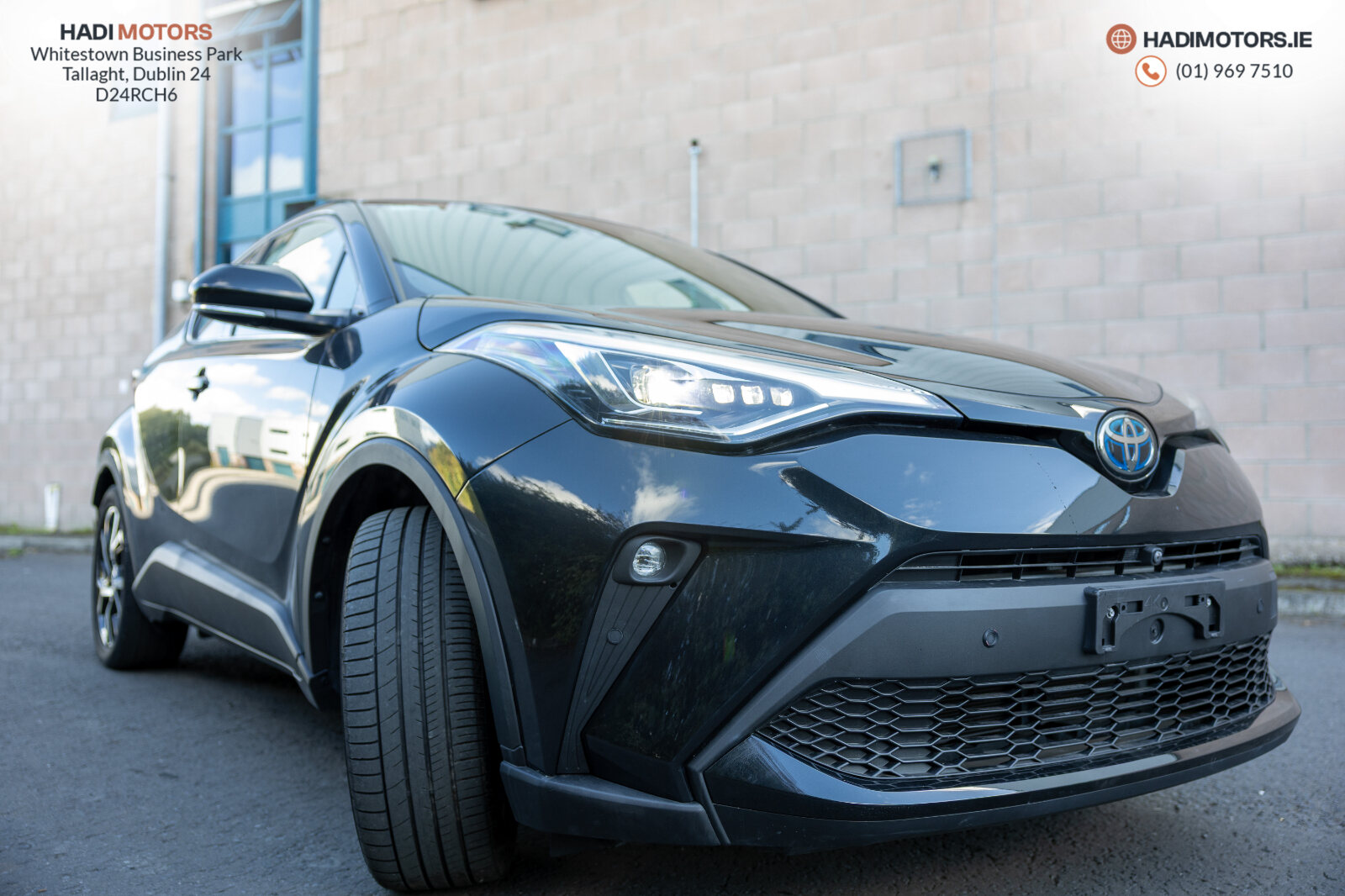 TOYOTA C-HR 1.8 HYBRID 2019 BLACK - 60,675KM - Image 2