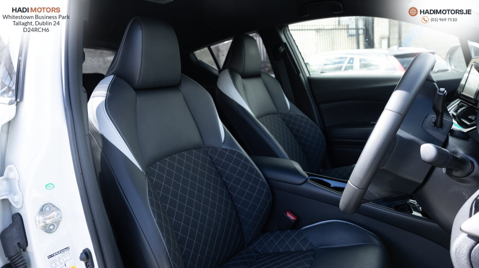 TOYOTA C-HR 1.8 HYBRID 2019 WHITE - 50,270KM - Image 14
