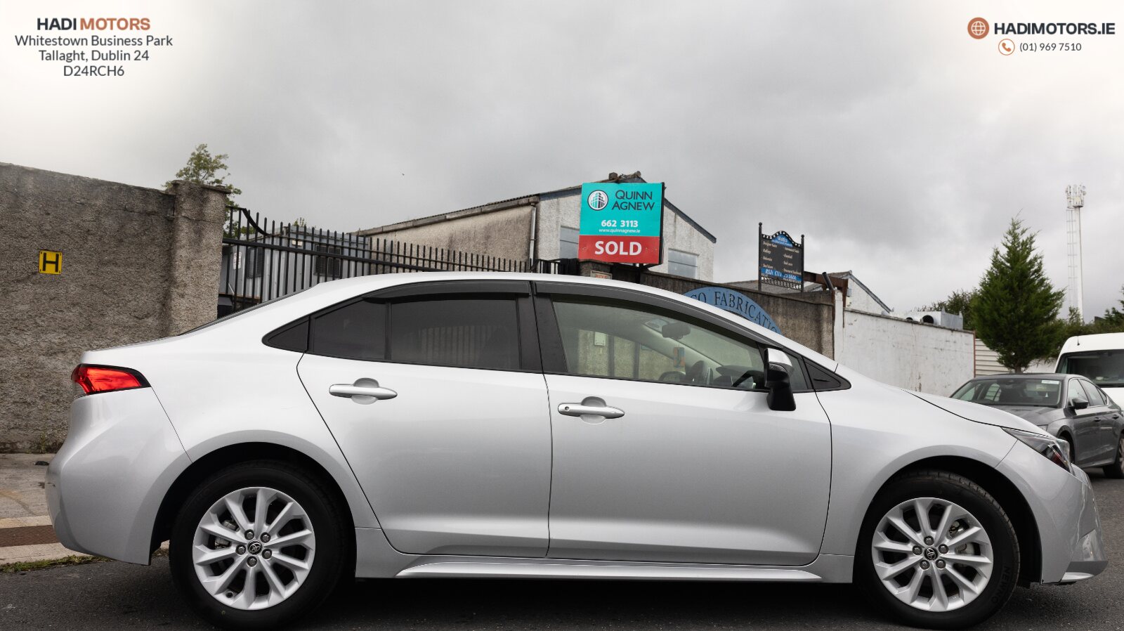 TOYOTA COROLLA 1.8 HYBRID SALOON 2022 SILVER - Image 6