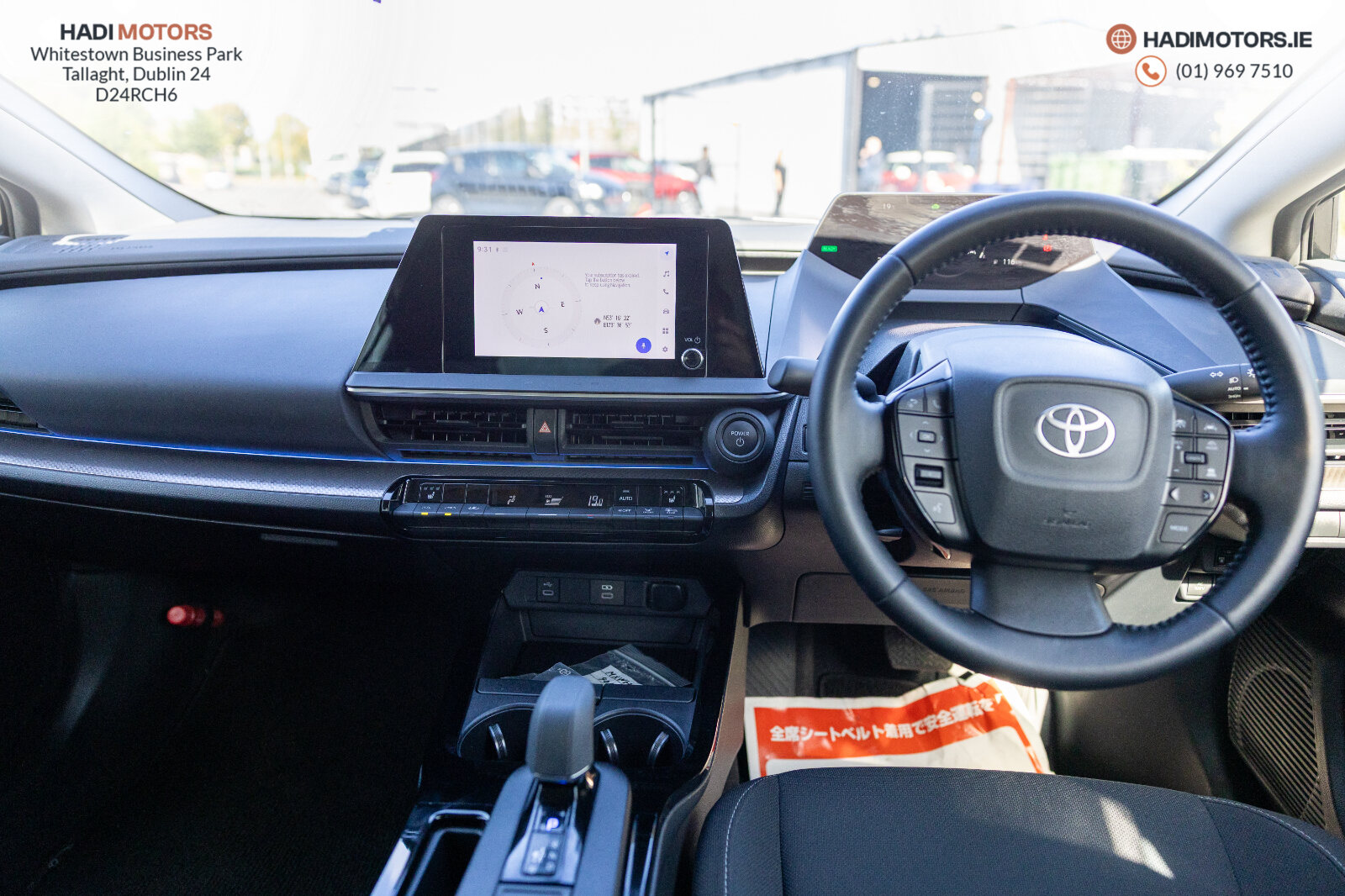 TOYOTA PRIUS 2.0 HYBRID 2023 BLACK - 22,121KM - Image 13