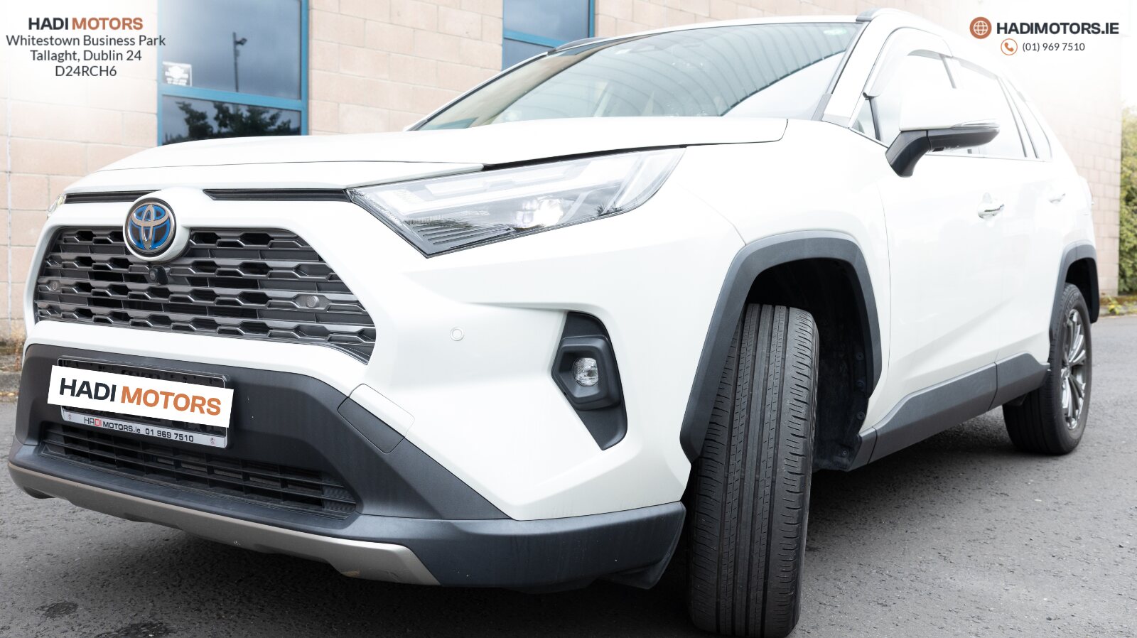 TOYOTA RAV4 2.5 HYBRID 4WD 2022 WHITE - 57,950KM - Image 3
