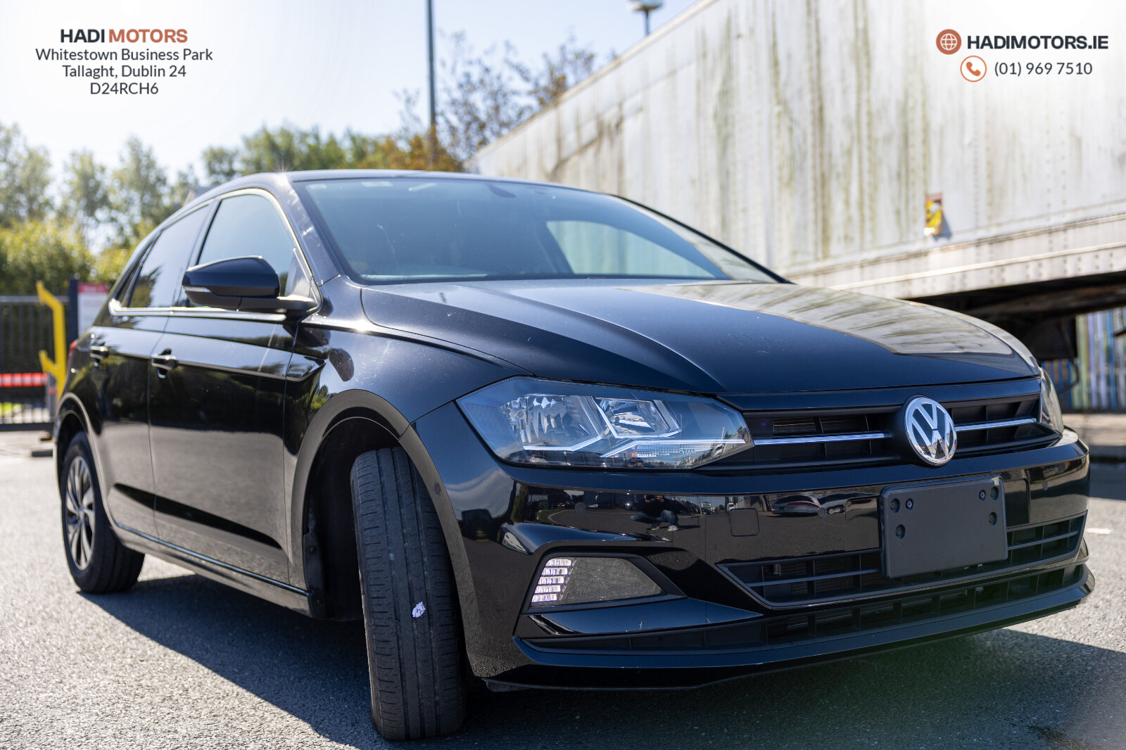 VW POLO 1.0 TSI AUTO 2018 BLACK - 35,300KM - Image 2