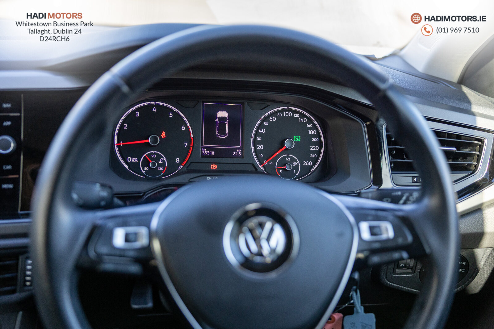 VW POLO 1.0 TSI AUTO 2018 BLACK - 35,300KM - Image 16