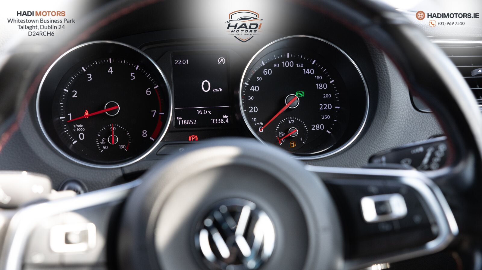 VW POLO GTI 1.8 TSI 2016 BLACK - 192BHP - Image 14